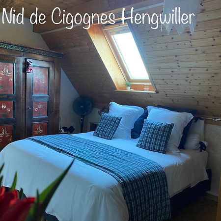 Le Nid De Cigognes Hotell Hengwiller Eksteriør bilde