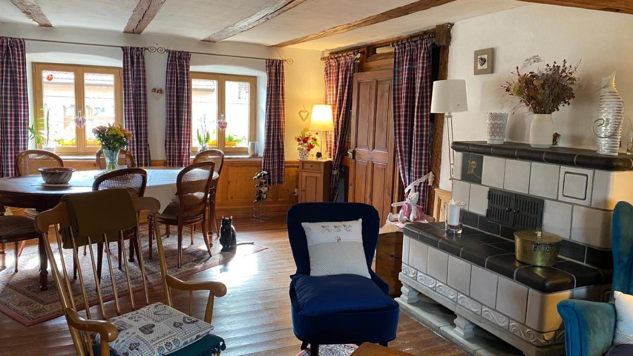 Le Nid De Cigognes Hotell Hengwiller Eksteriør bilde