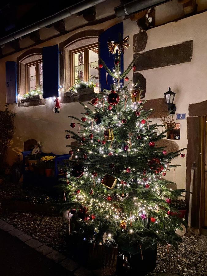 Le Nid De Cigognes Hotell Hengwiller Eksteriør bilde