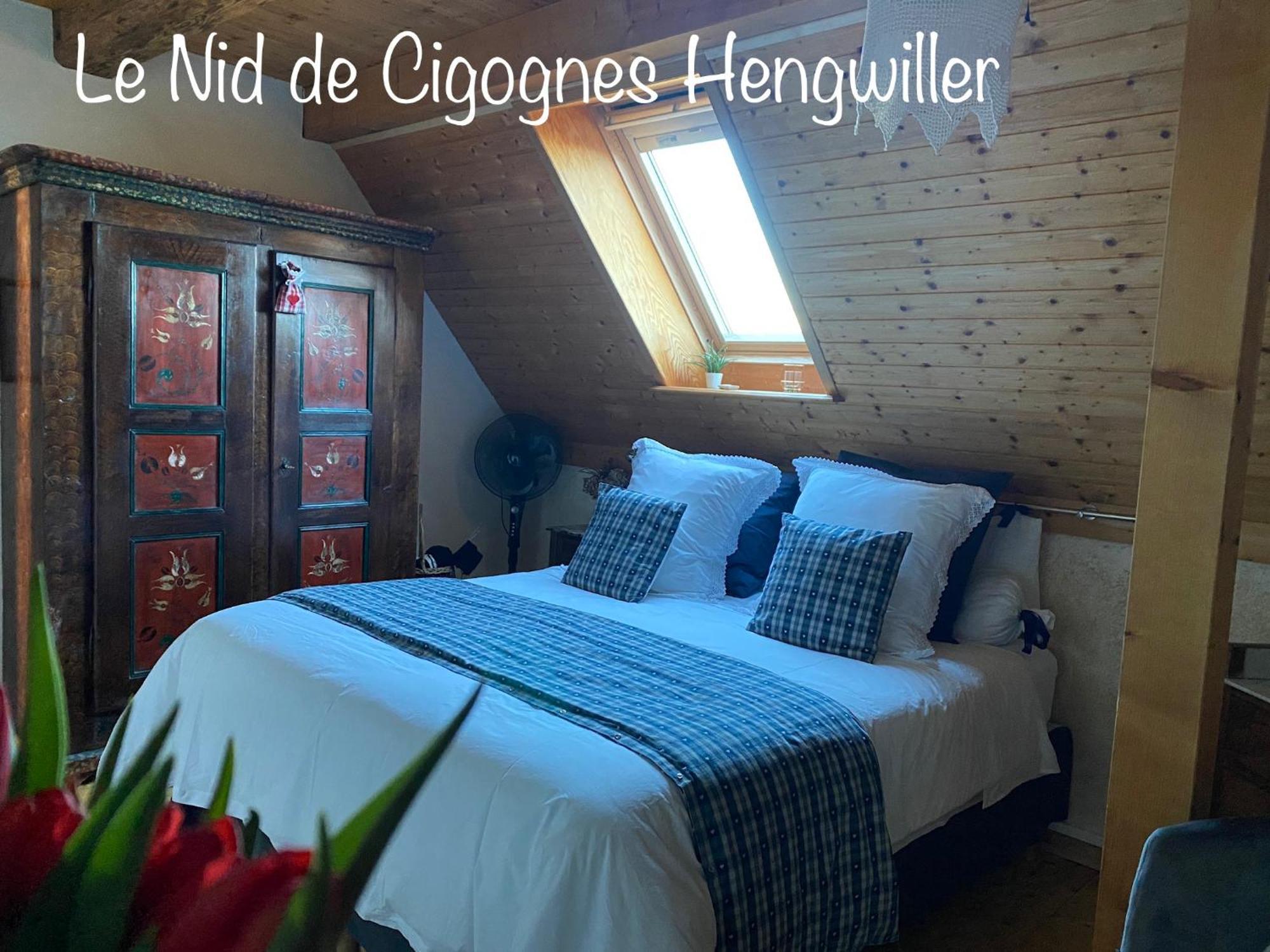 Le Nid De Cigognes Hotell Hengwiller Eksteriør bilde